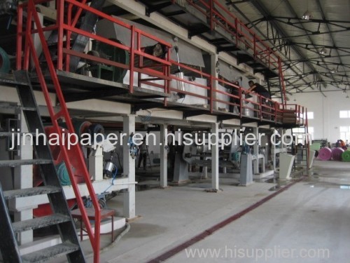 2150/300 duplex board paper coating machine