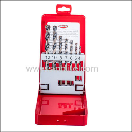 7Pcs Multi-Purpose Drill Bits Set Metric Size: 4-5-6-7-8-10-12mm