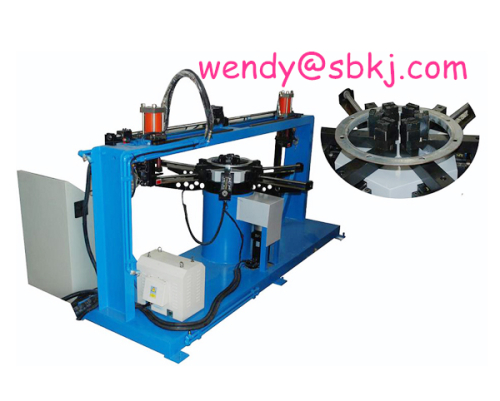 round flange punching machine for air duct