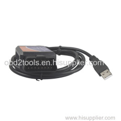 FTDI ELM327 FT232RQ+25K80 Interface OBDII OBD2 Auto Car Scan Tool Cable