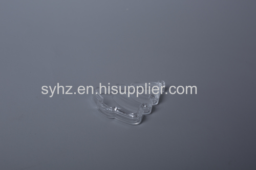 Transparent coin capsule tray