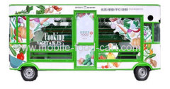 Mobile Food Van for Sale/Mobile Fruit and Vegetable Vending Truck