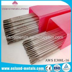 China OEM AWS E308L-16 Stainless Steel Welding Electrodes Welding Rods