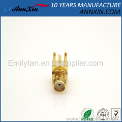 SMA female right angle for PCB board