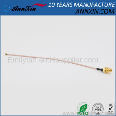 RG178 Cable Assembly - RP-SMA-F and U.FL IPEX MHF Connectors - 6inches