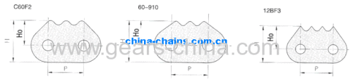 Solid Bearing Pin Conveyor Chain ISO Standard Chain Conveyor Chain Hollow Bearing Pin Chain Deep Link Chain