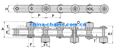 Heavy Duty Series Roller Chains - 08AH 10AH