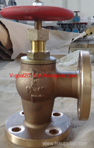 JIS Marine Bronze Check Angle Valve 5K 16K