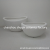 matt white colour flower pot ceramic indoor flower pots