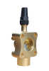 Carrier compressor service valve brass globe valve