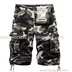 ZAK COLLECTION MEN'S CAMFROG SHORTS ARMY STYLE