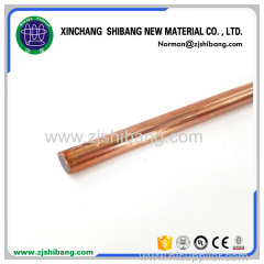 copper bounded earth rod