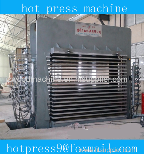 film faced plywood hot press machine/melamine paper for plywood hot press machine