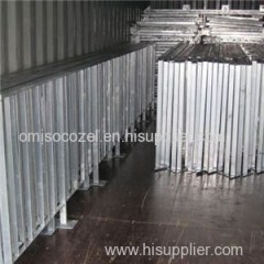 Hot Dipped Glavanized Steel Fence Livestock Steel Fence Electrical Galvanized Steel Post