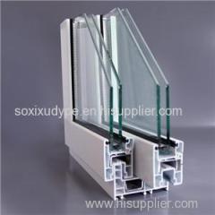 80mm Sliding Series PVC Plastic Extrusion Profiles for Doors