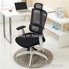 B06 The Most Comfortable White Ergonomic Executive Office Seating Chairs