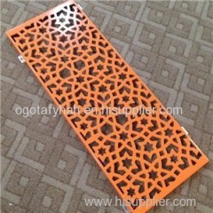 Aluminum Preis Wall Cladding Decoration Laser Cutting Panel