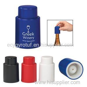 Vacuum Custom Wine Caps Stopper Sealer Plug Bottle Silicone Reusable Colors Gift