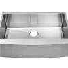 Country Style 33 Inch Stainless Steel Single Bowl Kitchen Sinks