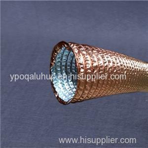 Air Conditioning Glass Fiber Cloth With Aluminum Foil Combined Duct