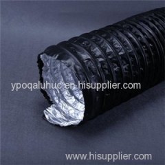 Heat Resistant High Pressure Black Pvc Air Hose Aluminum Flexible Laminated Composite Air Duct