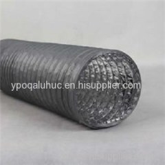 Grey Vinyl Coated Aluminum Foil Non-Insulated Aluminum Ducting