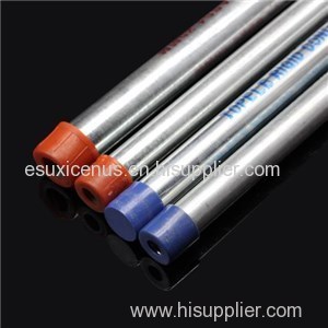 BS4568 GI Conduit Pipe Hot Dipped Galvanized Steel Class 4 Conduits British Standard with Coupling