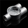 Branch Three Way Y Shape Electrical Conduit Circular Junction Box Aluminum BS4568 / BS31 GI Conduit Fittings