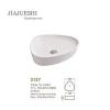 Sanitary Ware Product Economic Model High Quality Ceramic Slim Art Wash Basin Round Bathroom Sink Offer In Chaozhou