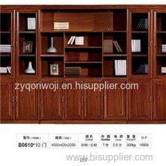 Ten Doors Wood Solid Veneer Book Shelf