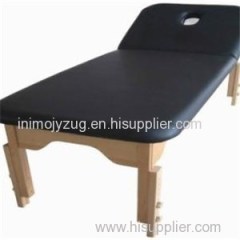 Best Sales ECO Fixed Wooden Examination Falttop Table With Luxury Synthetic Leather