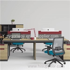 Modern Design Work Station Melamine Table