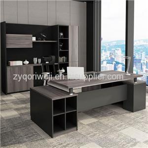 Metal Legs Modern Design Melamine Office Table