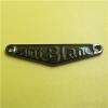 Top Quality Metal Plate For Clothing Enameled Garment Metal Plate Embossed Name Plate Tag