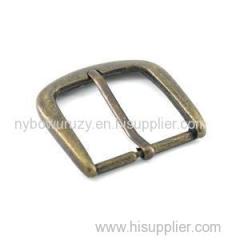 Simple Horseshoe-Like Pin Buckle In Bronze Color