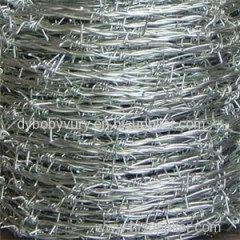 Hot-Dip Galvanized Barbed Wire