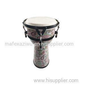 Professional Kids Wooden Toys 8 Inch African Djembe Drum