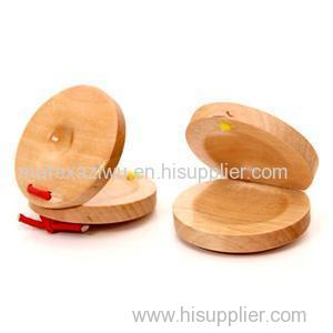 Wooden Kid Toys Spanish Finger Castanets