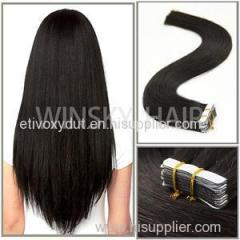 16"20 Pcs 40 Gram Per Package Skin Weft Tape in Remy Human Hair Extensions for Women