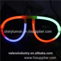 LED Light Up Glow In The Dark Apple Shape Glasses