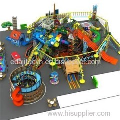 China Indoor Playground Equipment Rope Course Wholesale