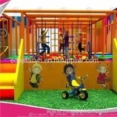 Customized Obstacle Course Indoor Plastic Playground Equipment Children's Play Area Suppliers