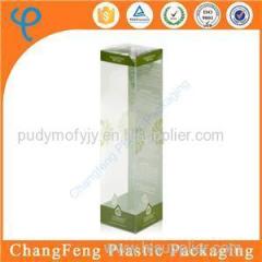 Decorative Facial Cream PVC Plastic Packing Box Cosmetic