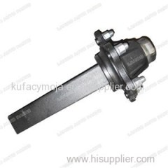 2T Agricultural Implement Axle Without Brakes