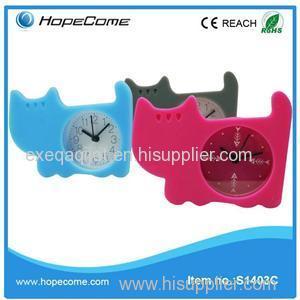 Unbreak Small Silicone Pet Table Clock