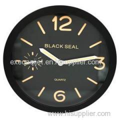 Glow in the Dark Luminous Wall Clock