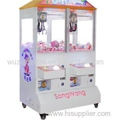 2017 Hot Salse Mini Toys Double Player Crane Claw Machine