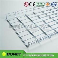 400mm 16" Wide 5mm Diameter Basket Cable Tray