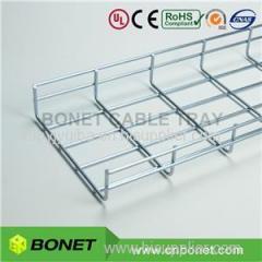 8" 200mm Fully Open Design Data Center Wire Basket Tray