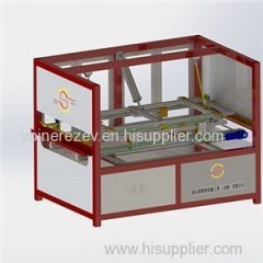 Solar Cell PV Module 90 Degrees Automatic Overturn Manual Inspection Machine